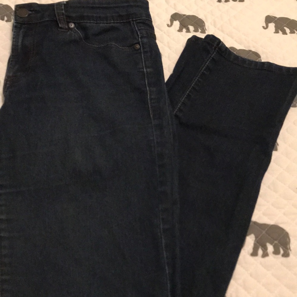 Calvin Klein blue jeans